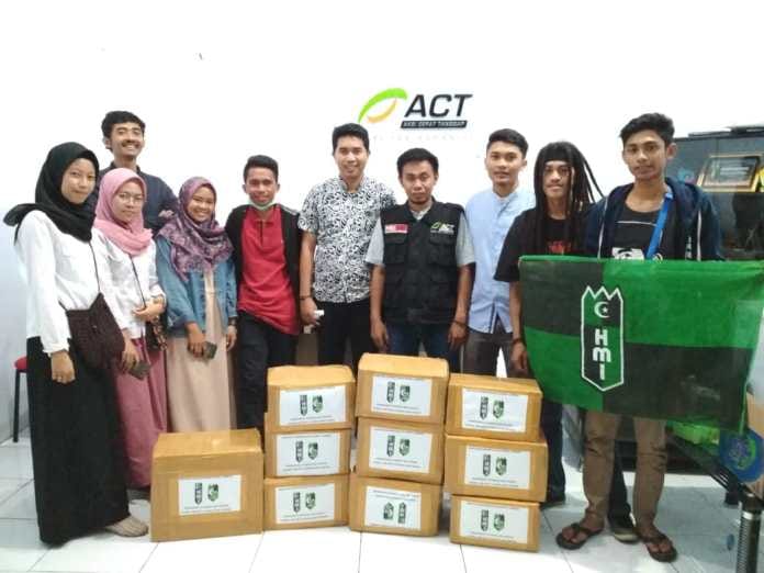 Gambar Bantuan Gempa Lombok Terus Mengalir Dari Mahasiswa UIN Alauddin
